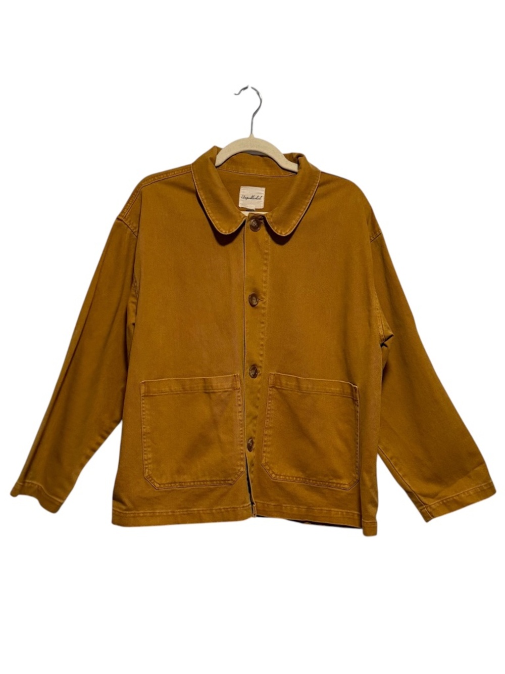 Antropologie Unpublished Chore Barn Coat Size Large Mustard